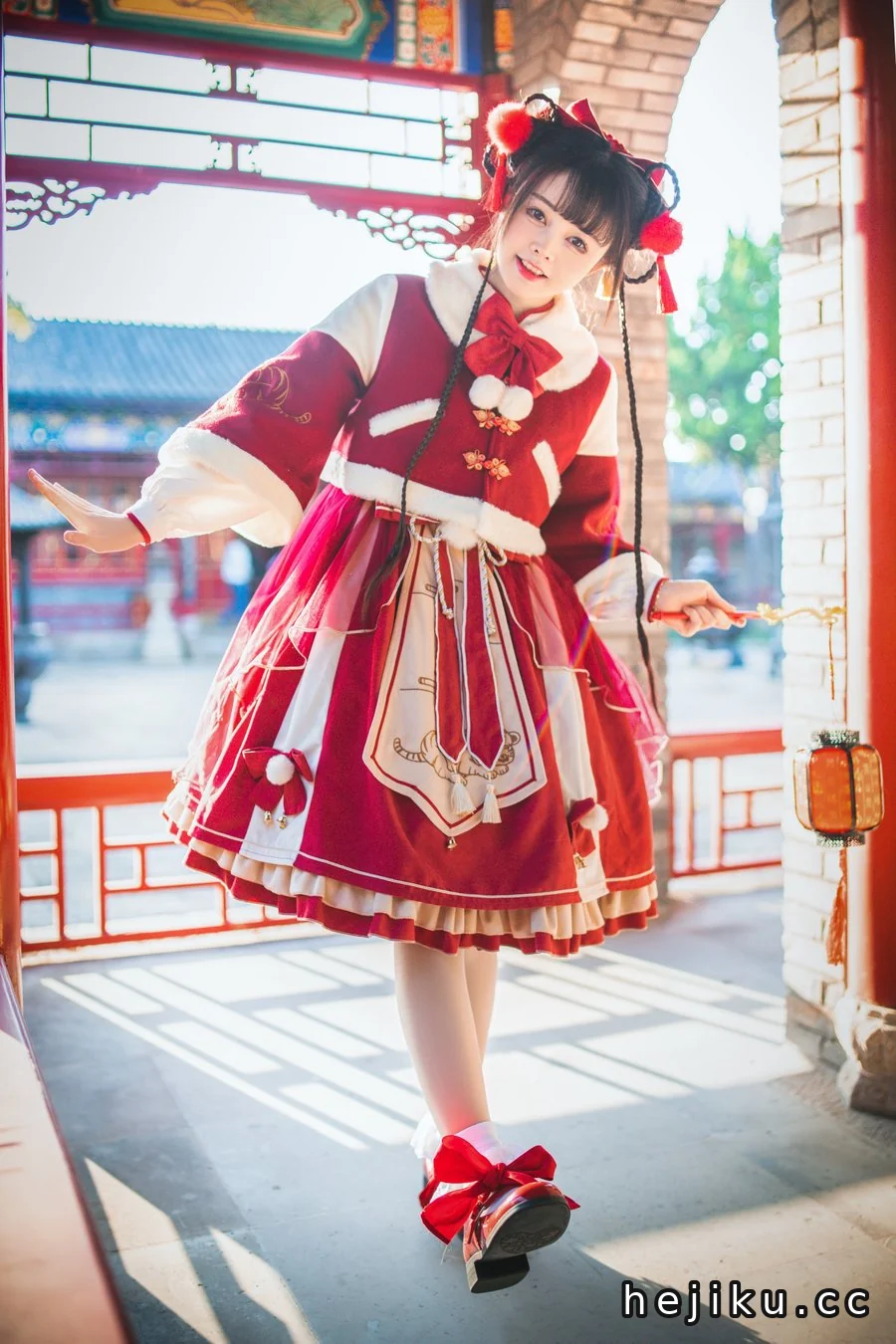 兰幼金cos写真图片合集：五套造型展现灵动少女气质