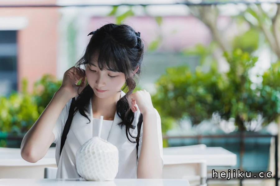 西呱呀呀呀图片写真集:日系JK少女感,清纯又治愈