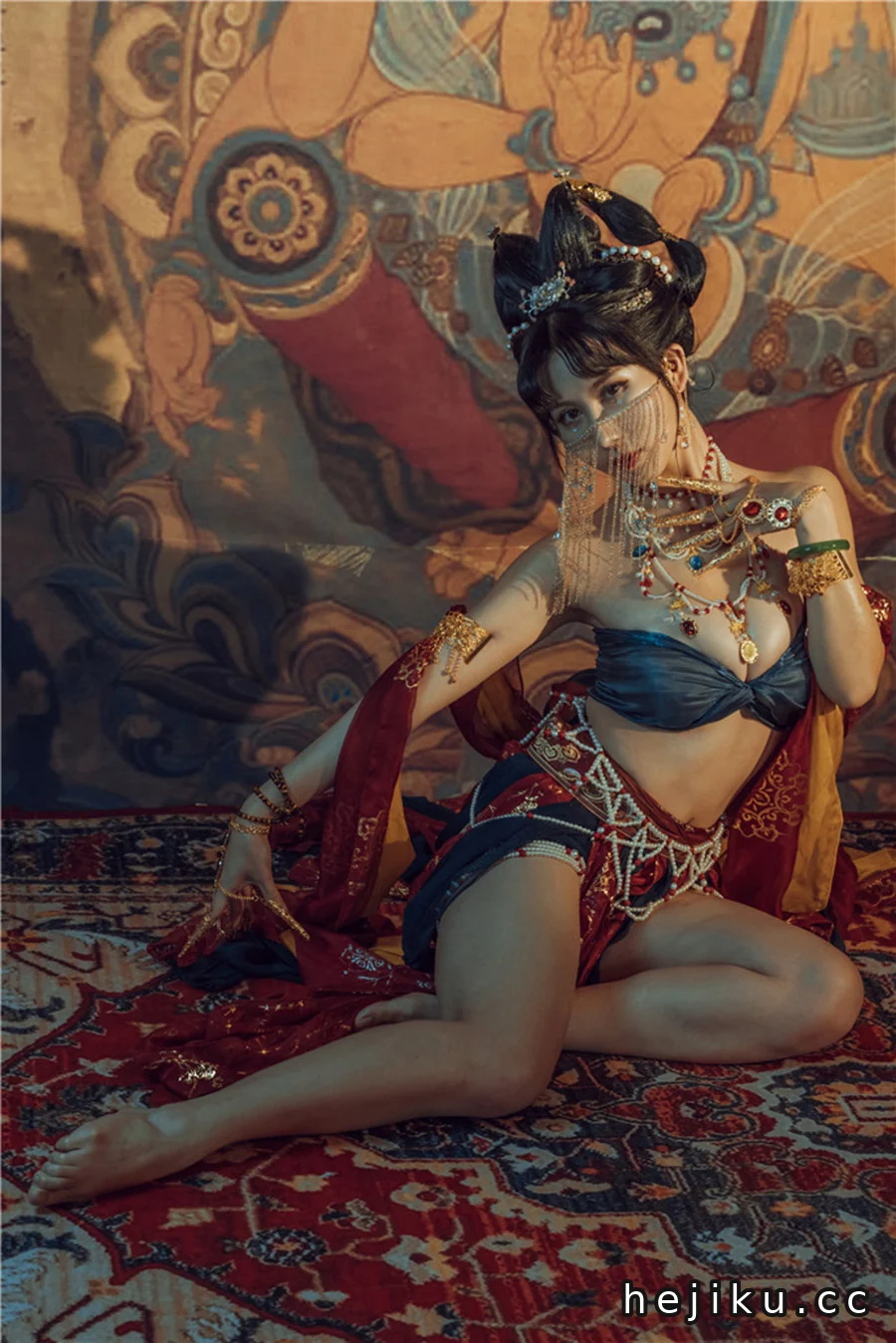 云溪溪全部作品图片合集,川妹子的cos图集有多上头