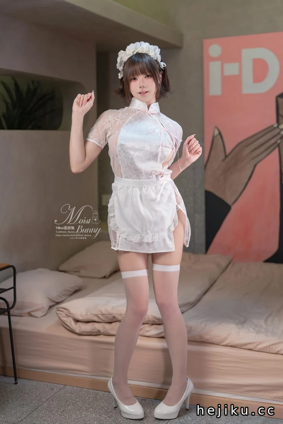 咬一口兔娘写真图片合集，五组造型的甜系治愈与轻熟切换